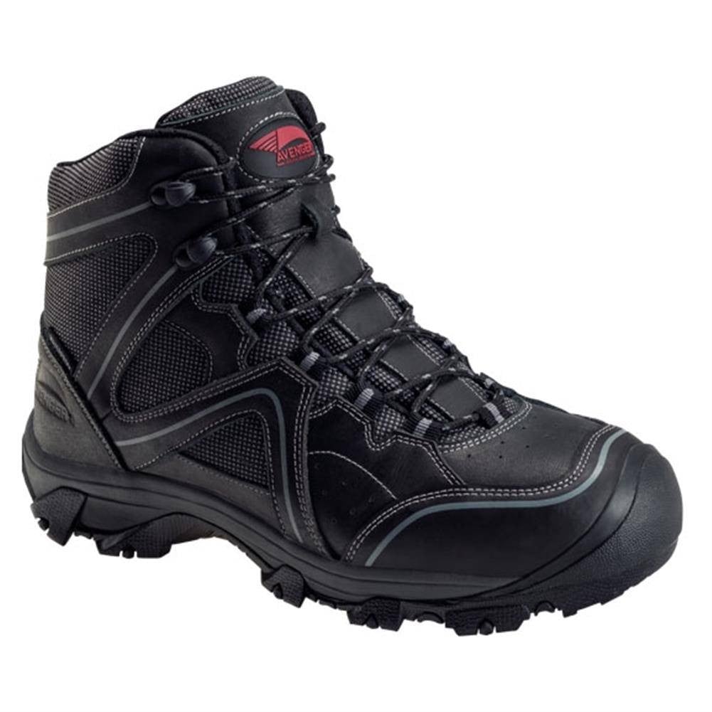 Men's Avenger 6" Crosscut Steel Toe Waterproof Boots