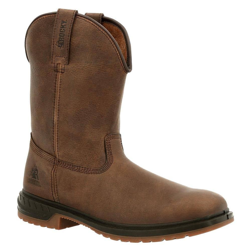Men's Rocky Worksmart Unlined Western Boots
