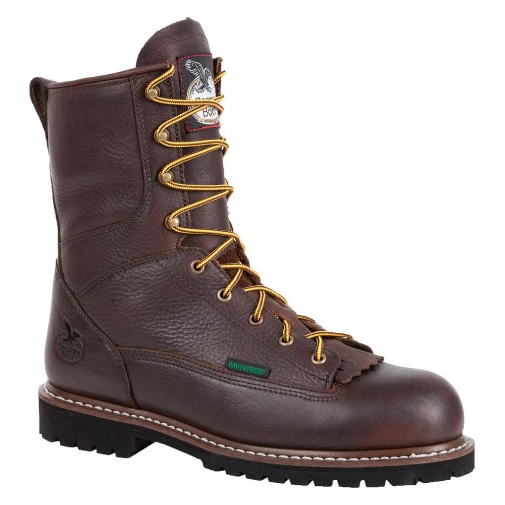 Men's Georgia Lace-To-Toe Waterproof Boots