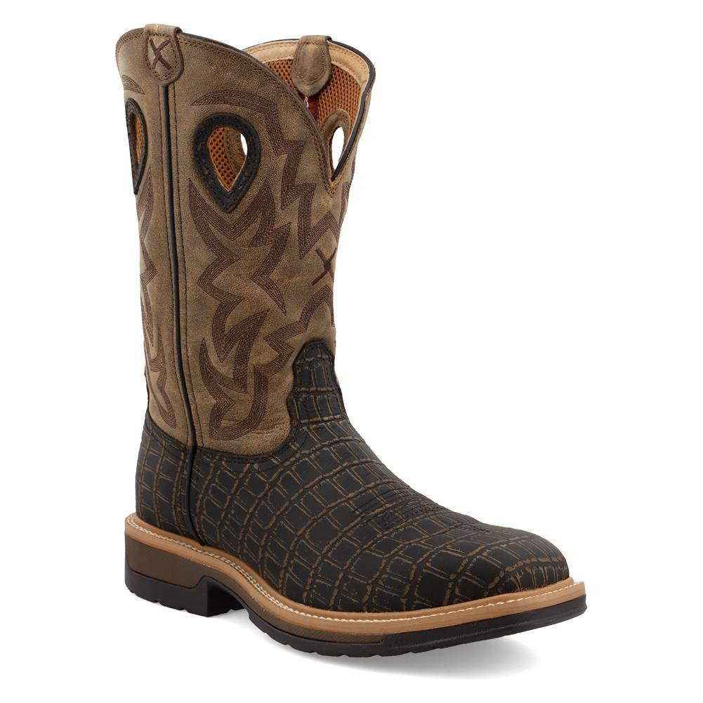 Men's Twisted X 12" Western Alloy Toe Boots