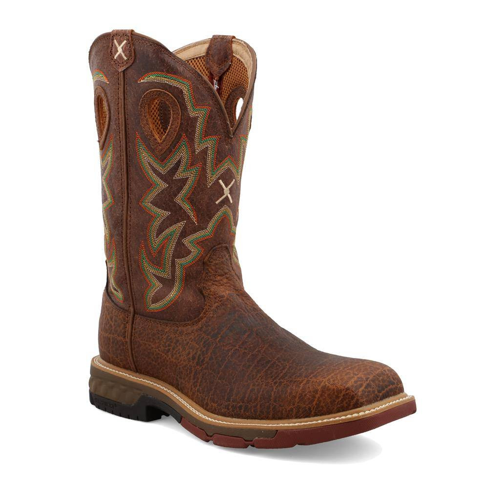 Men's Twisted X 12" Western Carbon Toe Work Boots