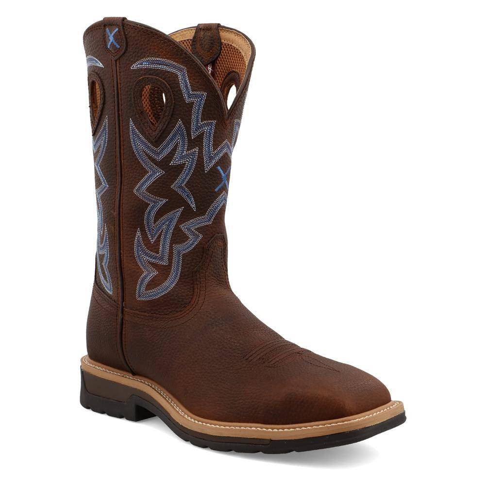 Men's Twisted X 12" Western Square Steel Toe Boots