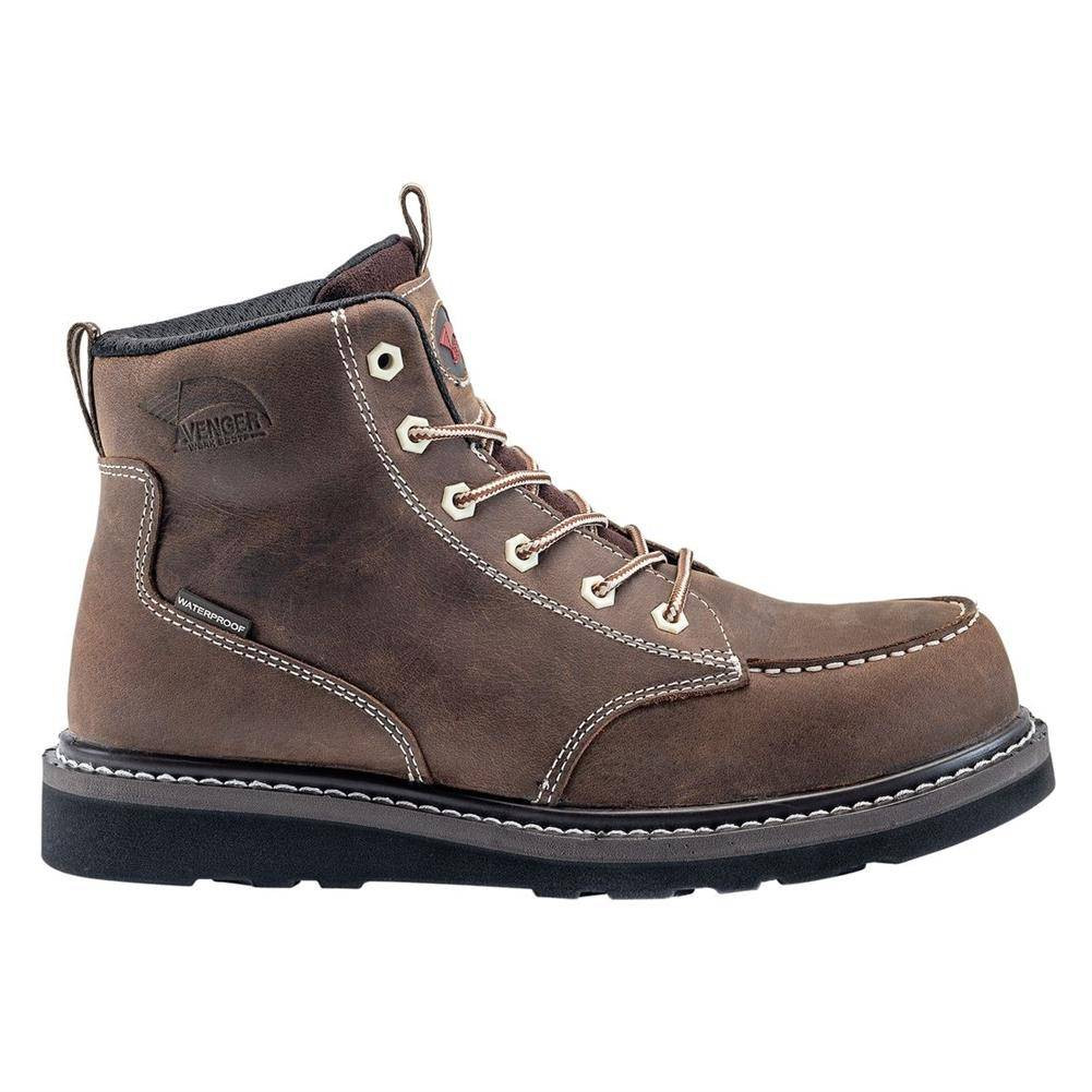 Men's Avenger 6" EH Waterproof Moc Toe Boots