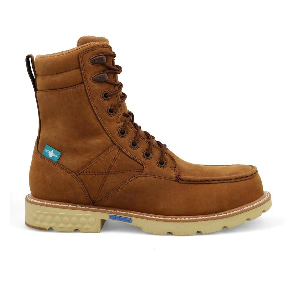 Men's Twisted X 8" Waterproof  Composite Toe Work Boots