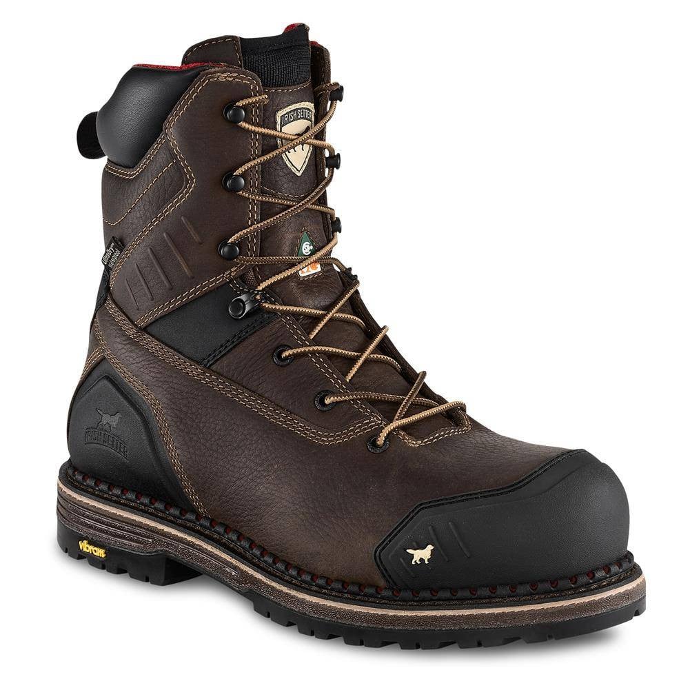Men's Irish Setter 8" EDGERTON XD Waterproof Composite Toe Boots