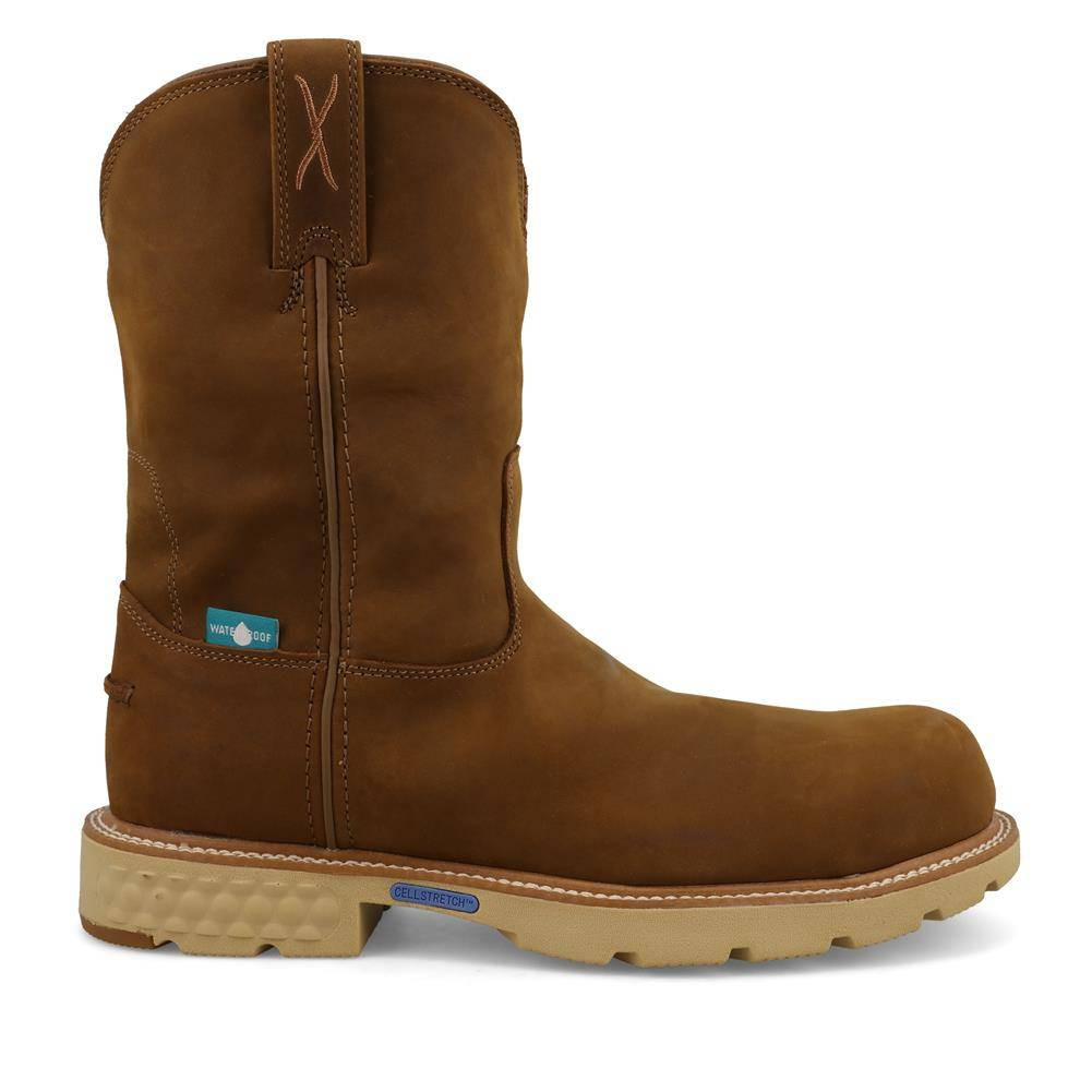 Men's Twisted X 10" Composite Toe Waterproof Boots