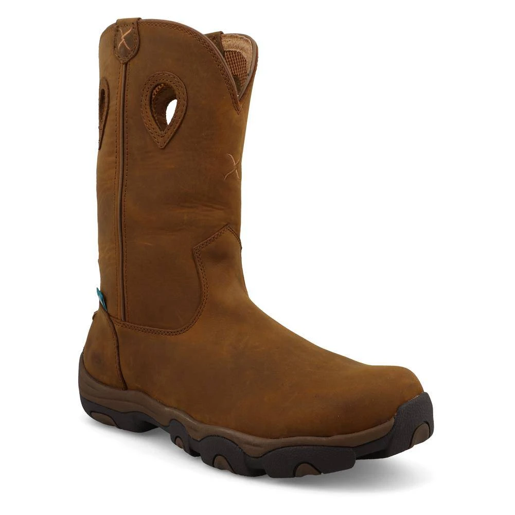 Men's Twisted X 11" Pull-On BarnShield Hiker Waterproof Boots