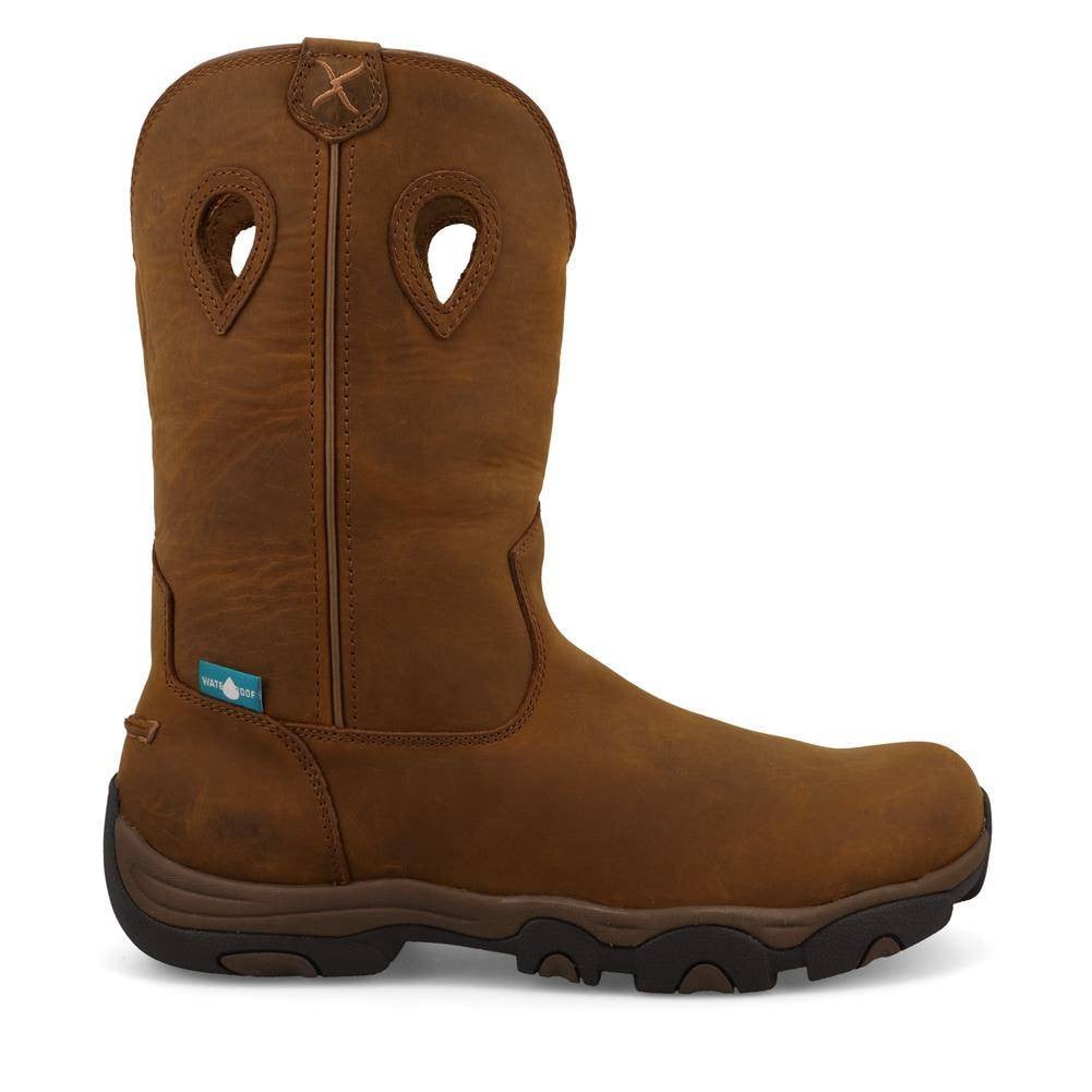 Men's Twisted X 11" Pull-On BarnShield Hiker Waterproof Boots
