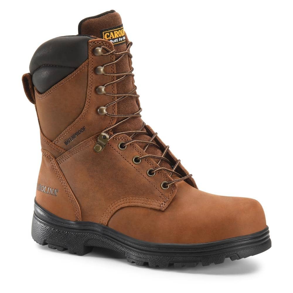 Men's Carolina 8" Surveyor Steel Toe Waterproof Boots