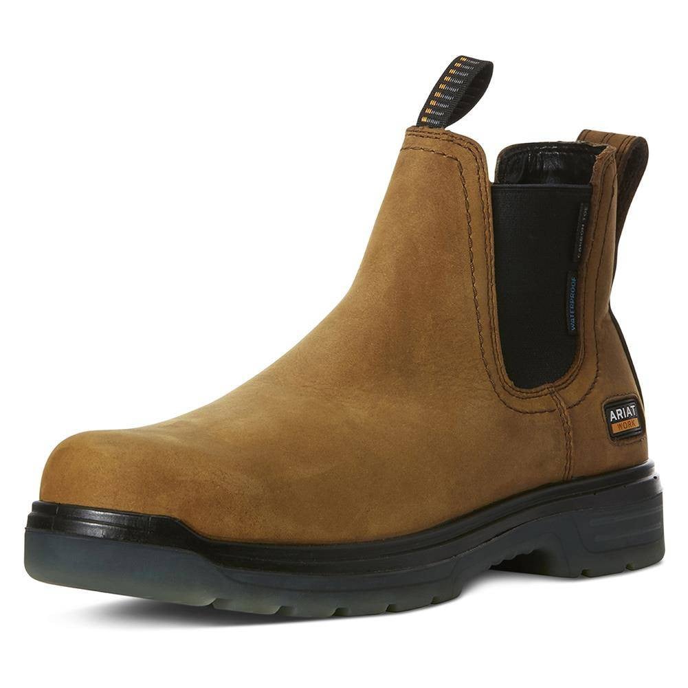 Men's Ariat Turbo Chelsea Waterproof Carbon Toe Boots