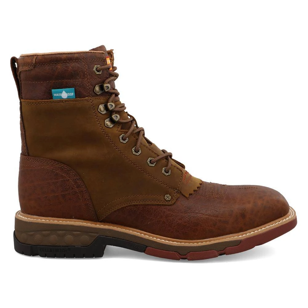 Men's Twisted X 8" CellStretch Lacer Alloy Toe Waterproof Boots