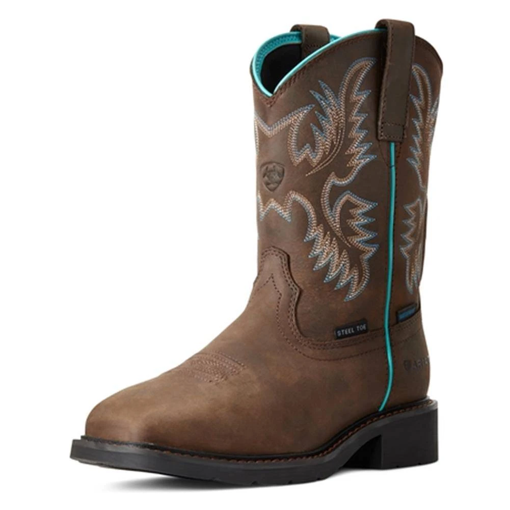 Women's Ariat Krista Waterproof Steel Toe Boots
