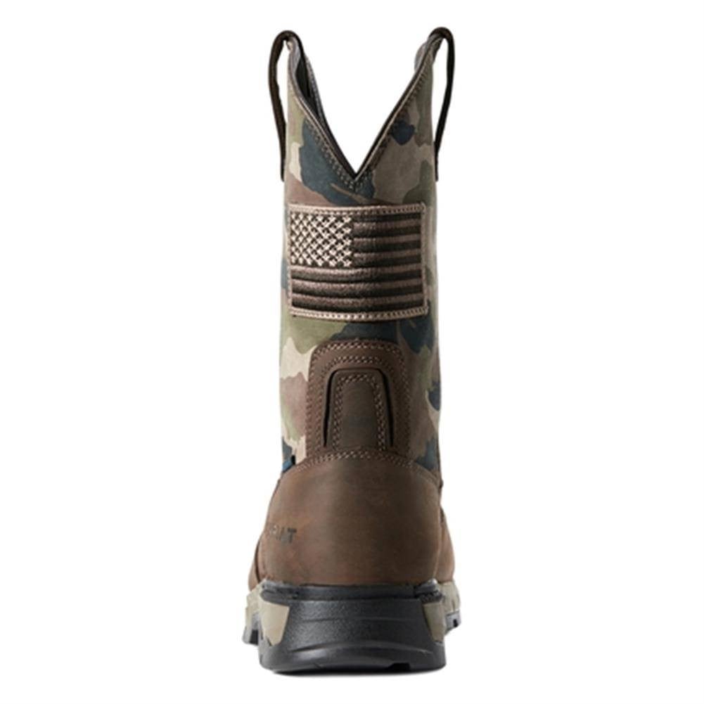 Men's Ariat Rebar Flex Patriot Waterproof Composite Toe Boots