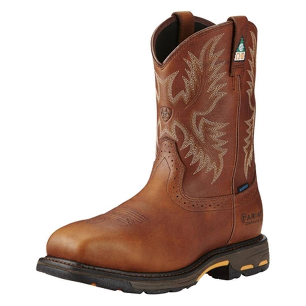 Men's Ariat WorkHog Wide Square Toe CSA Waterproof Composite Toe Boots