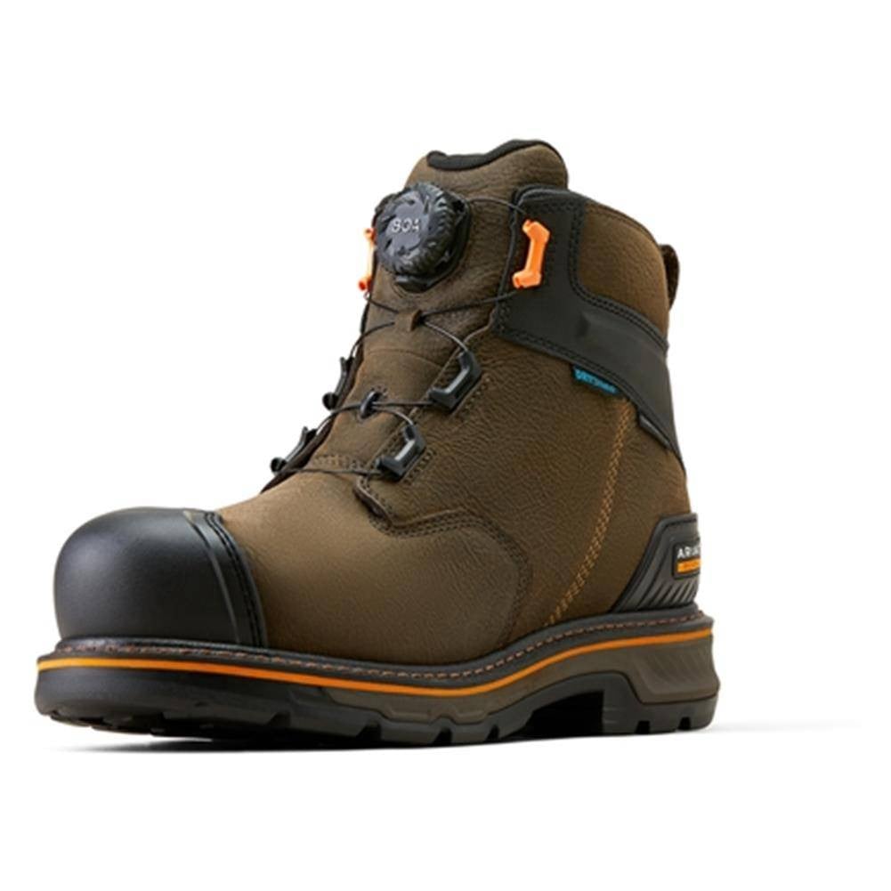 Men's Ariat 6" Stump Jumper BOA Waterproof Composite Toe Boots
