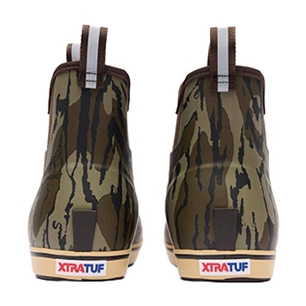 Men's Xtratuf 6" Mossy Oak Bottomland Ankle Deck Waterproof Boots