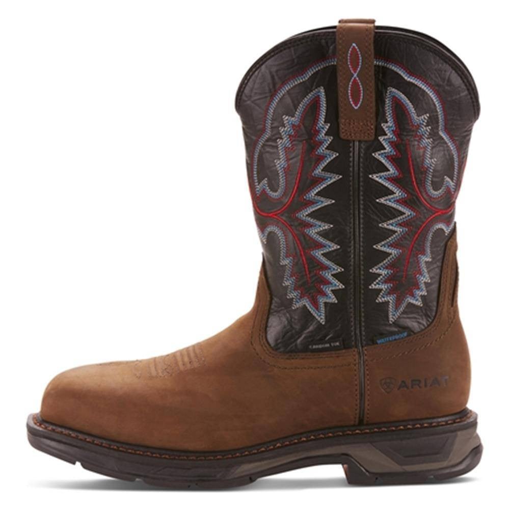 Men's Ariat WorkHog XT Wide Square Toe Waterproof Carbon Toe Boots