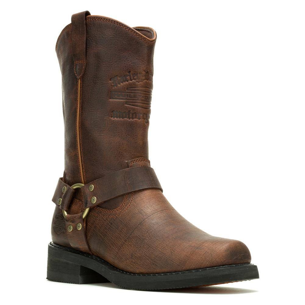 Men's Harley Davidson Footwear Hustin West Side-Zip Boots