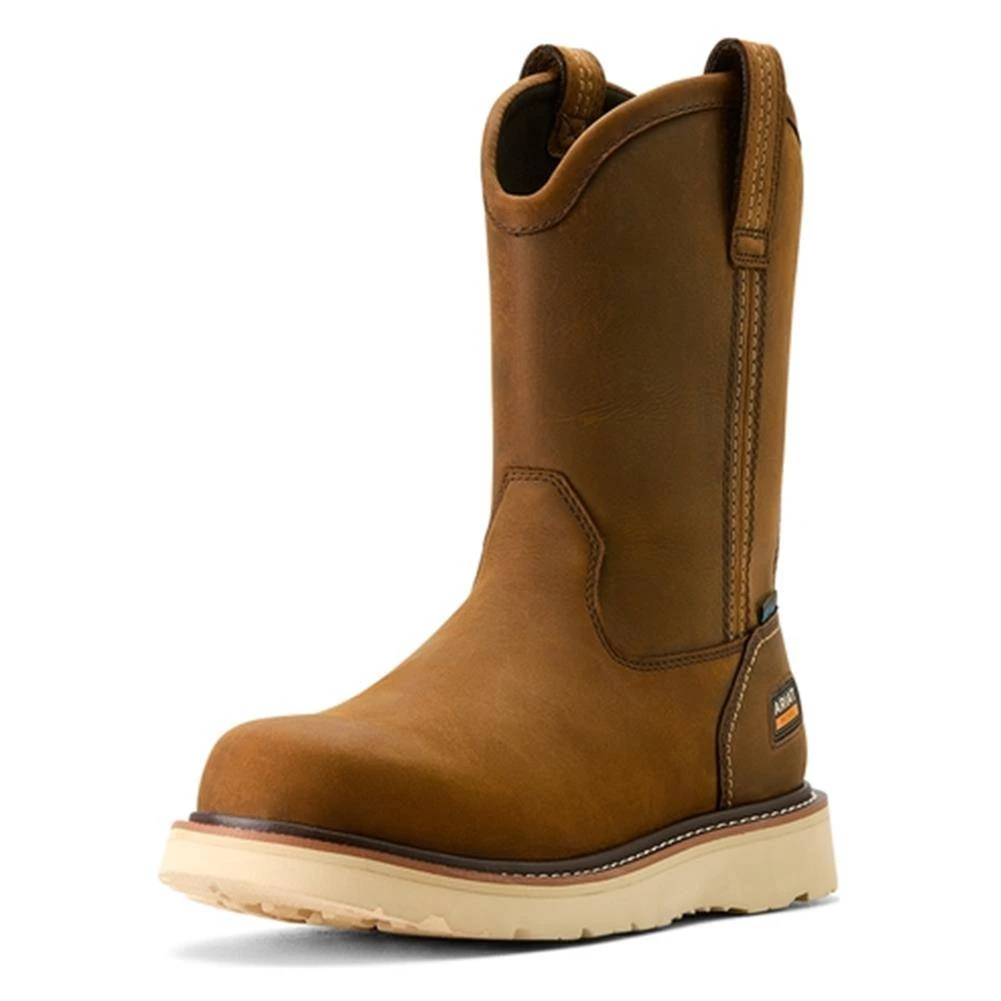 Men's Ariat Rebar Wedge Pull-On Waterproof Boots