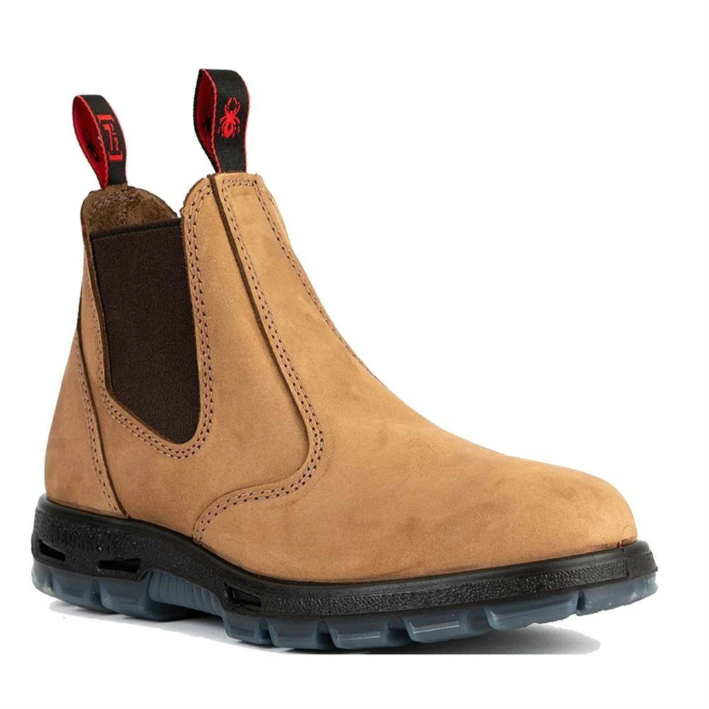 Redback Mesa-Slip On Steel Toe Boots (UK SIZING)