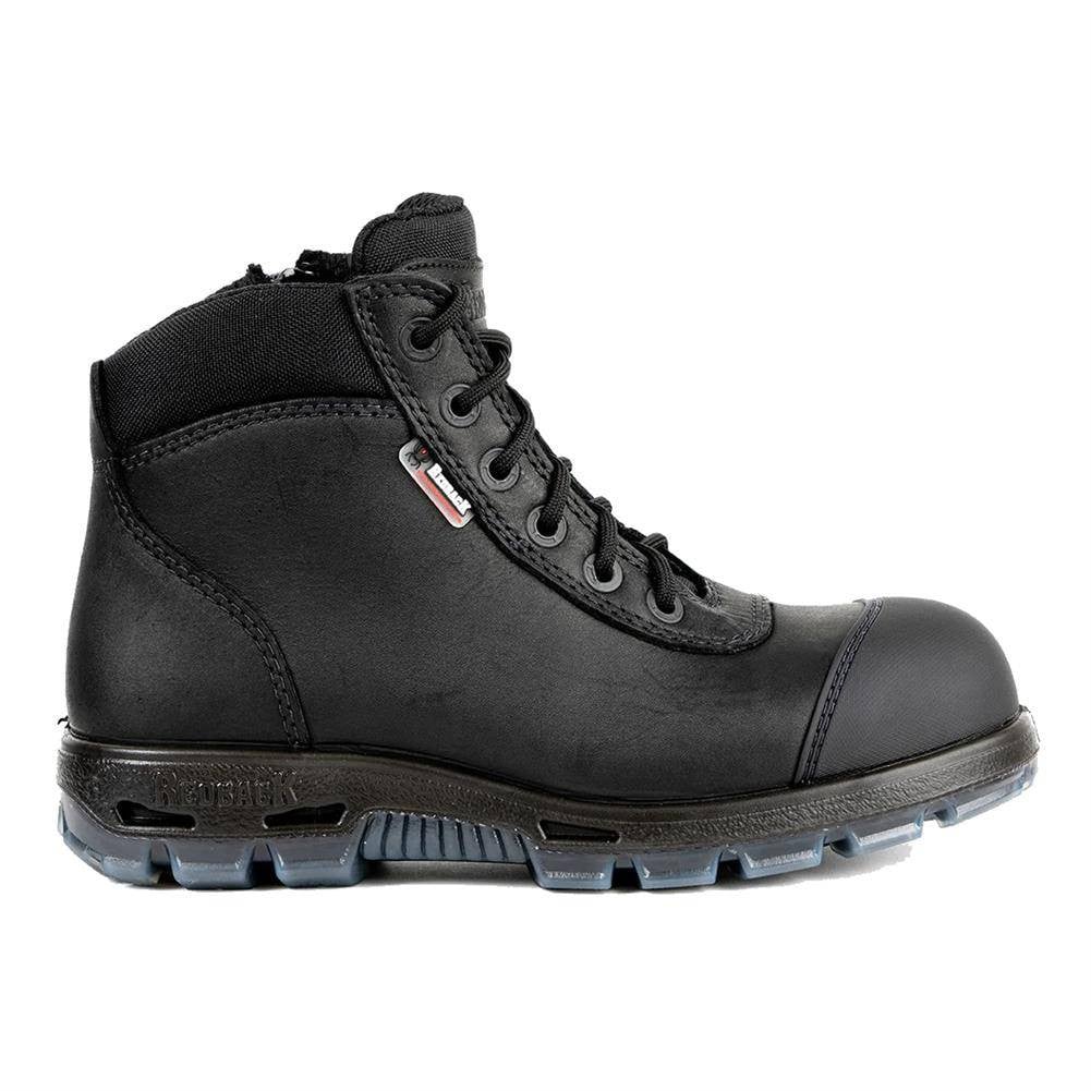 Redback 6" Sentinel Lace-Up Side-Zip Steel Toe Boots (UK SIZING)