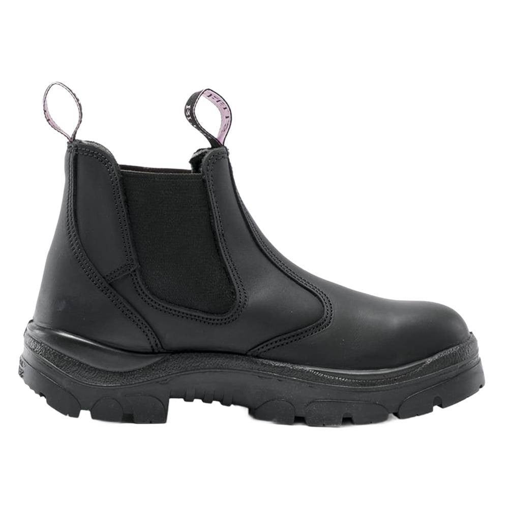 Women's Steel Blue 6" Hobart Chelsea Slip-On Boots