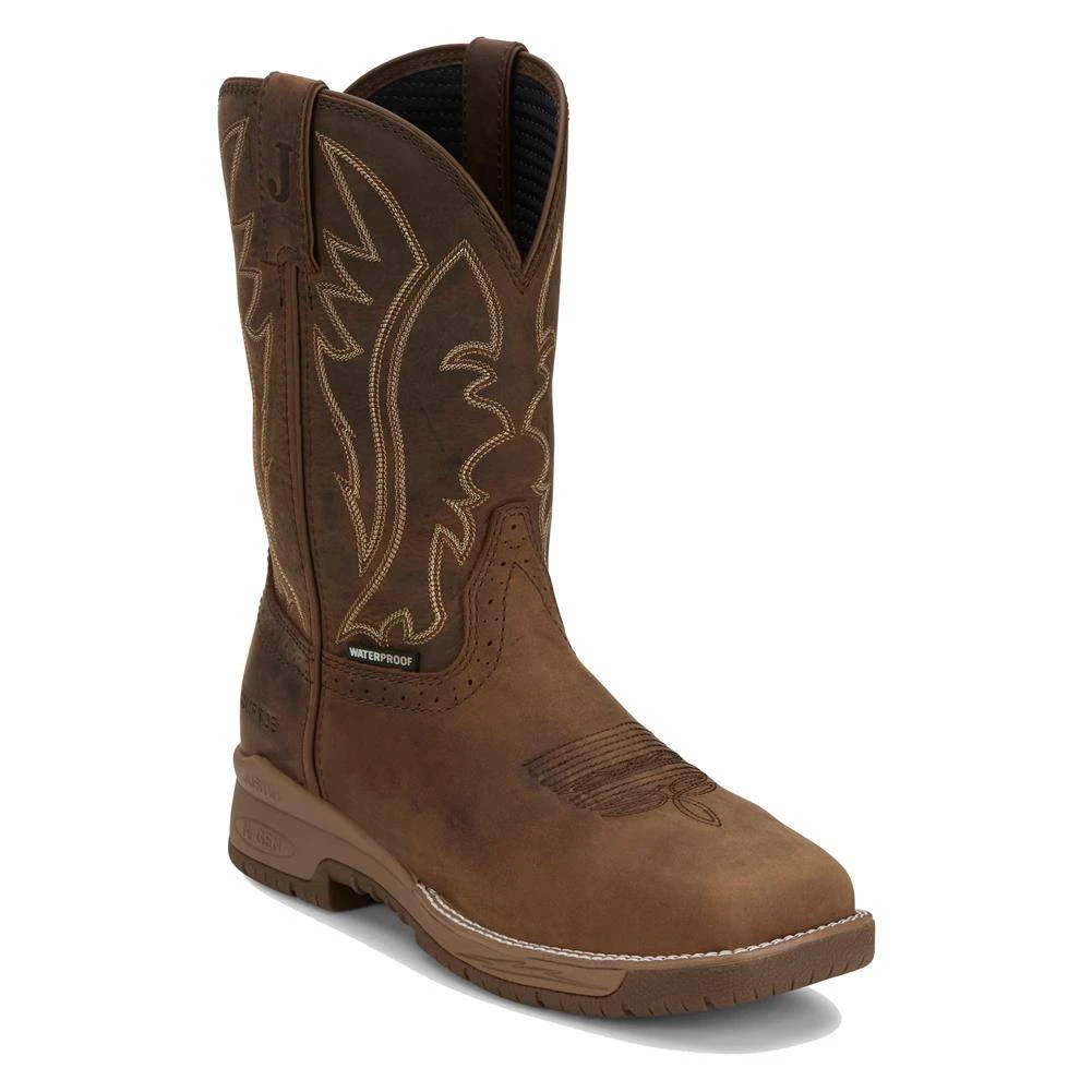 Men's Justin 11" Nitread Composite Toe Waterproof Boots