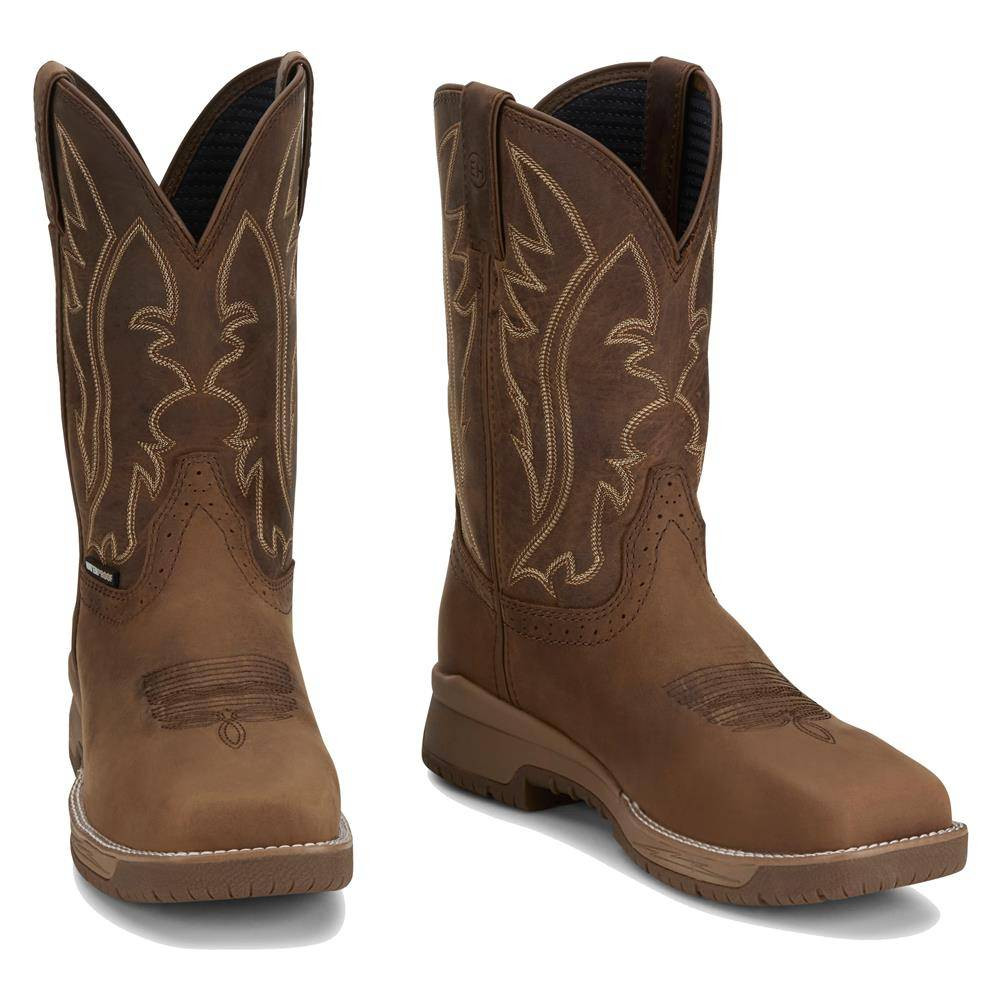 Men's Justin 11" Nitread Composite Toe Waterproof Boots