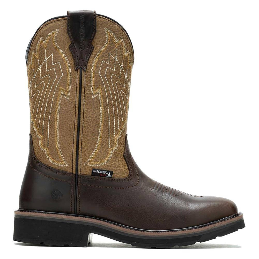 Men's Wolverine 10" Rancher Eagle Steel Toe Waterproof Boots