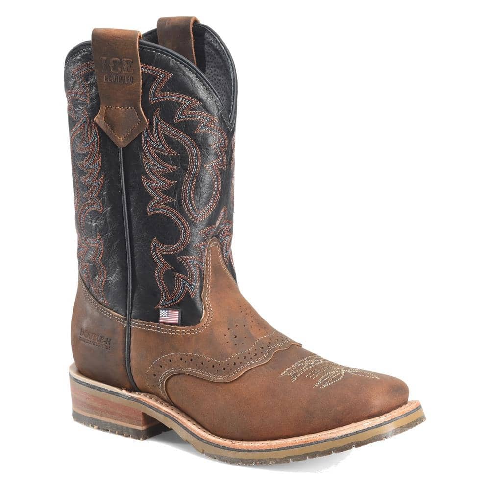 Double H 11" Crockett Union Built Roper Boots