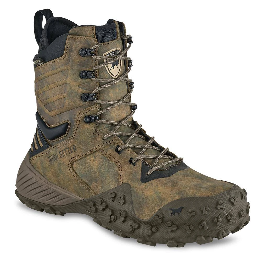 Men's Irish Setter 8" Vaprtrek Leather Waterproof Boots