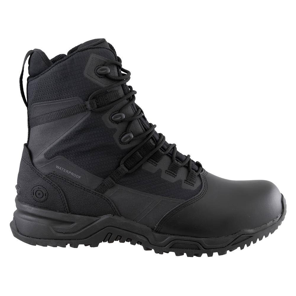 Original S.W.A.T. Alpha Fury 2.0 8" Side-Zip Waterproof Polishable Toe Boots