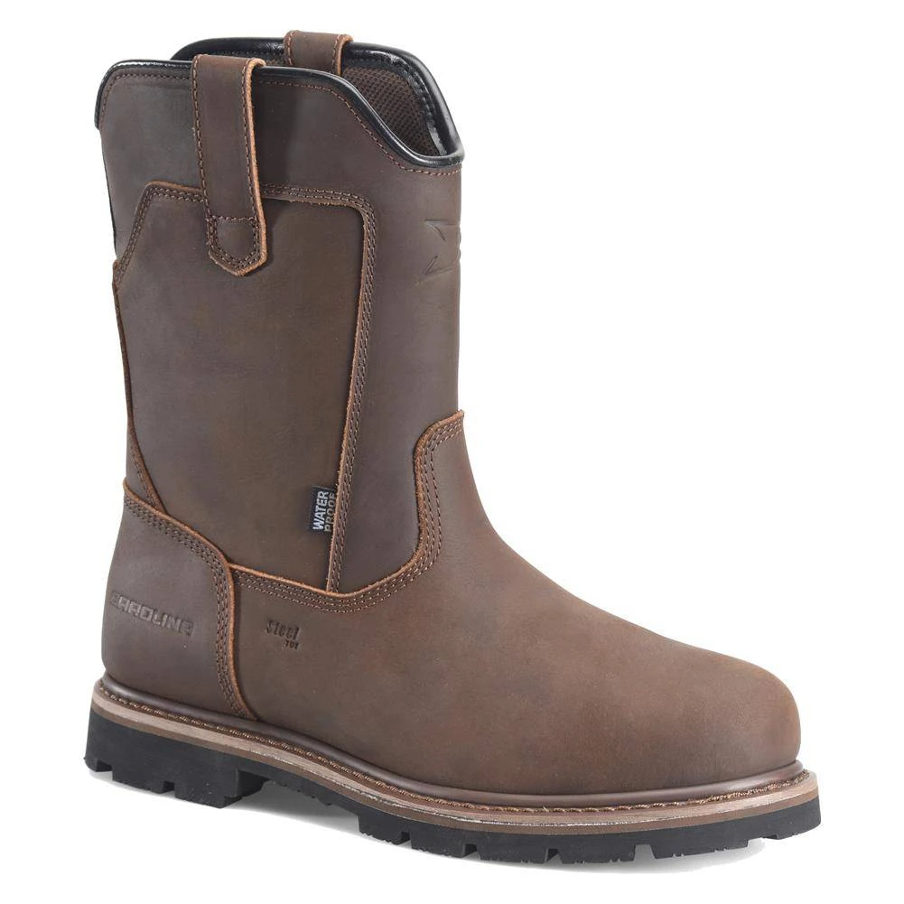 Men's Carolina 10" Gruntz Steel Toe Waterproof Ranch Boots
