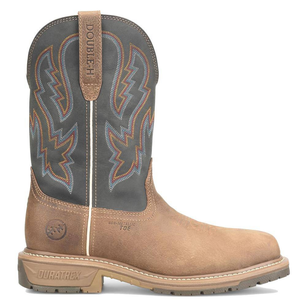 Double H 11" Navarro Safety Toe Roper Boots