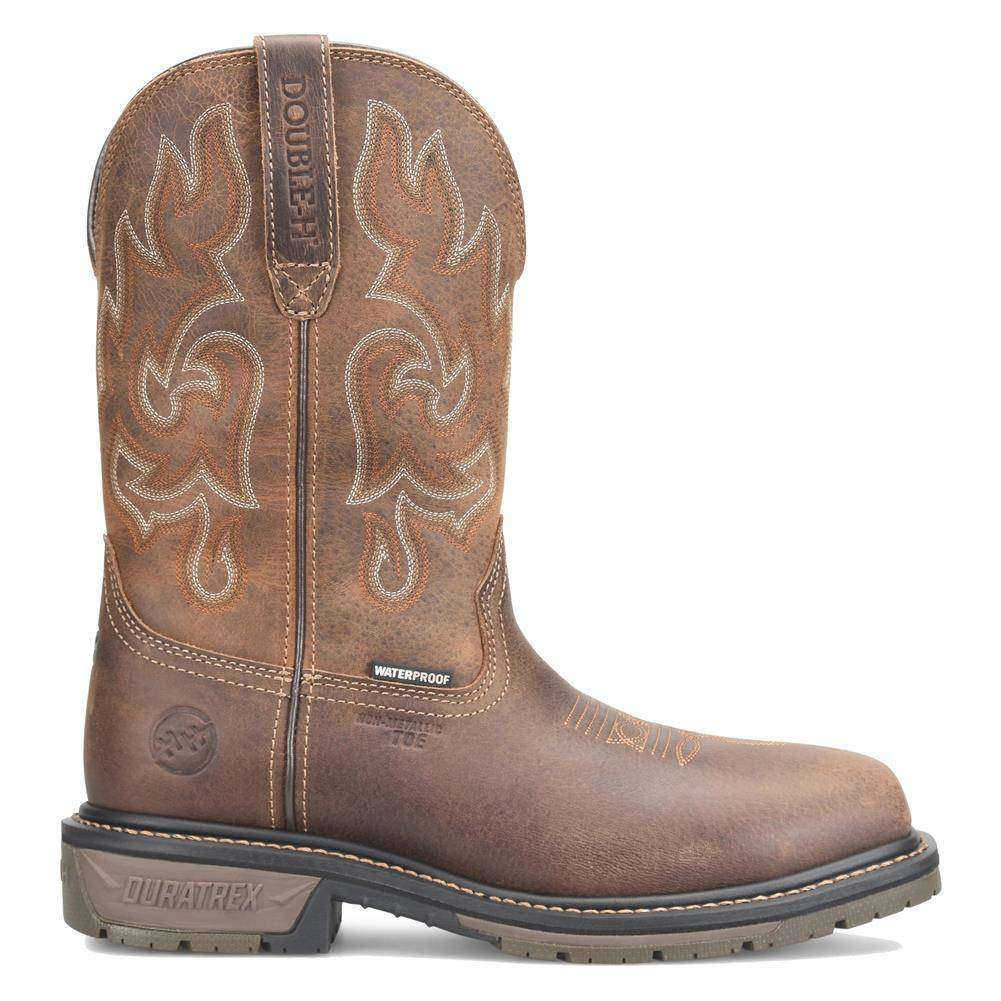Double H 11" Drayton Safety Toe Waterproof Roper Boots