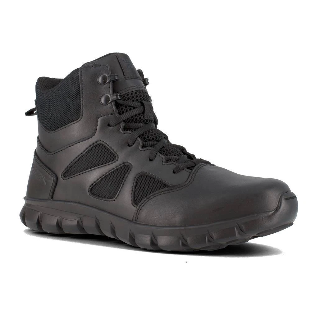 Men's Reebok 6" Sublite Cushion Tactical Side-Zip Boots