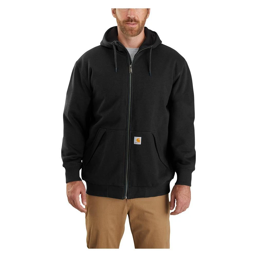 Men's Carhartt Rain Defender Loose Fit Midweight Thermal-Lined Full-Zip Sweatshirt