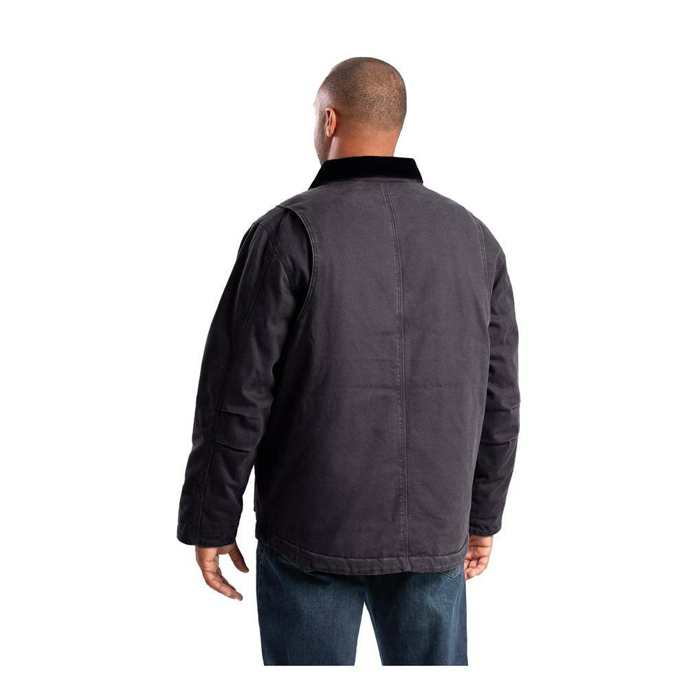 Men's Berne Workwear Vintage Washed Traditional Chore Coat