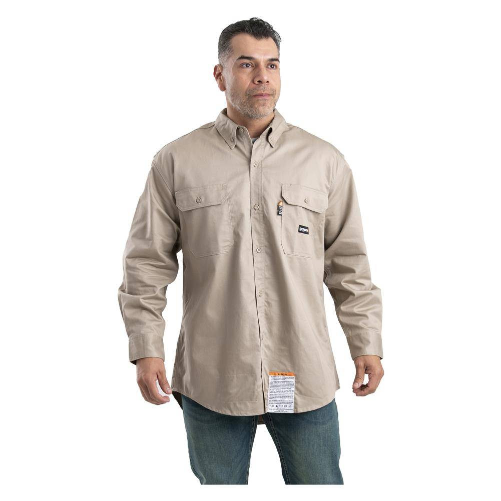 Men's Berne Workwear FR Button Down Workshirt
