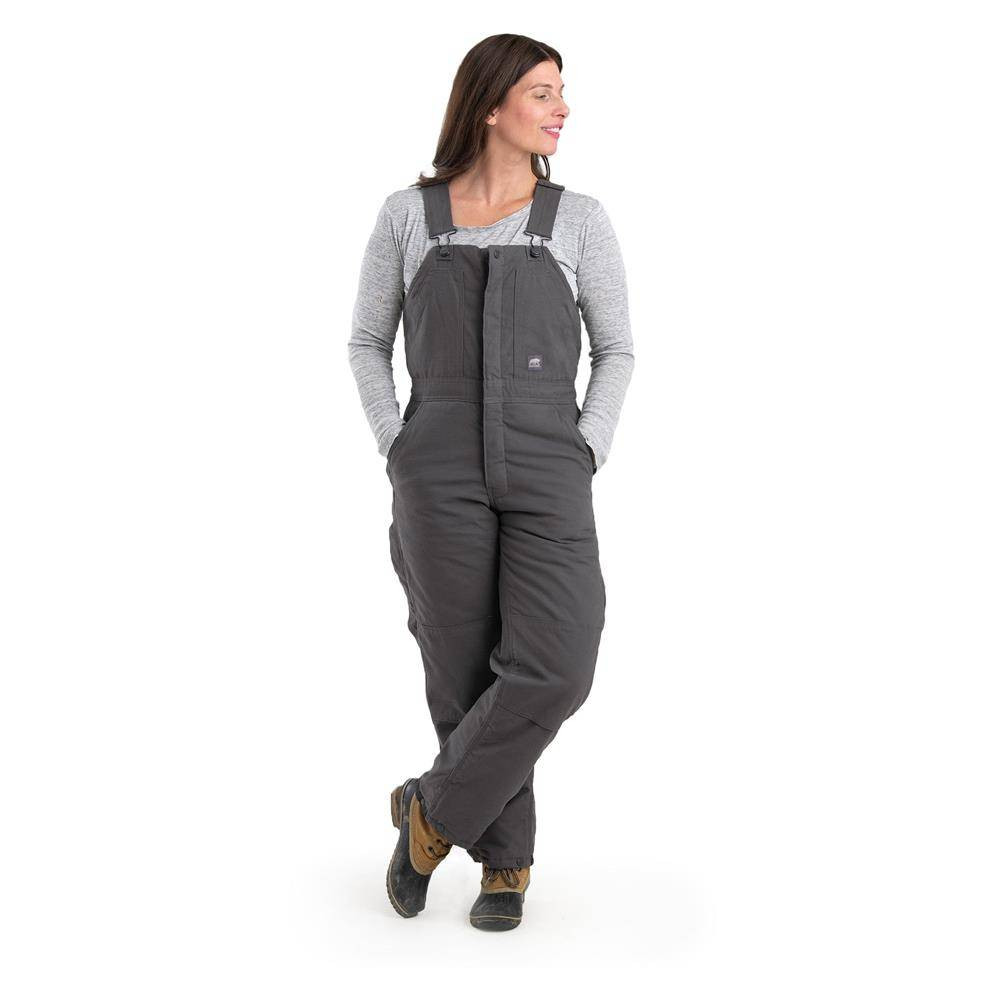 Women's Berne Workwear Washed Insulated Bib Overalls