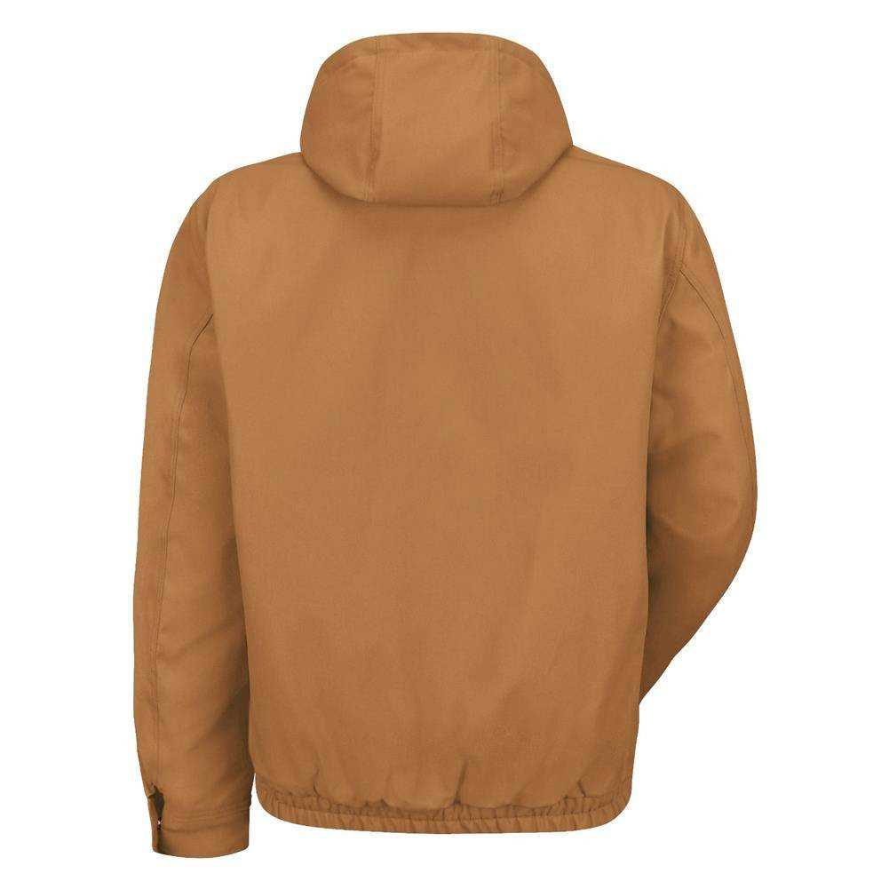 Men's Red Kap Blended Duck Zip- Front Hoodie
