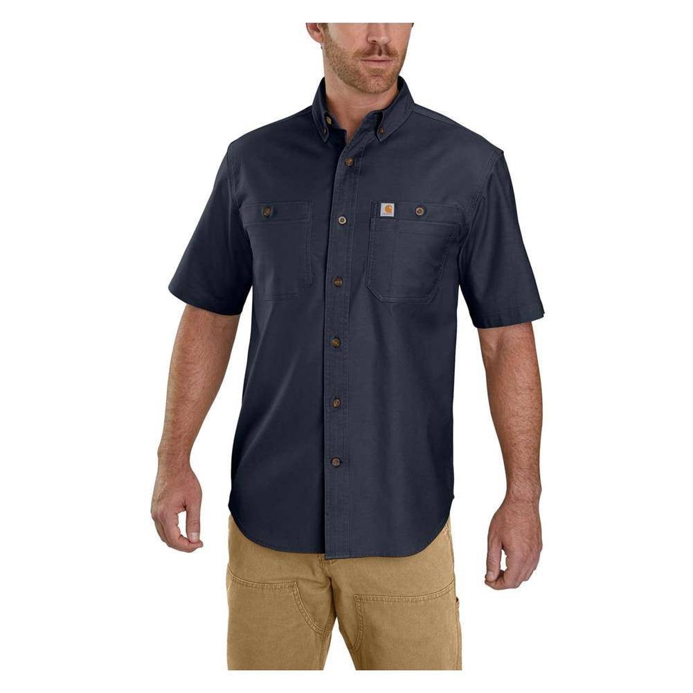 Men's Carhartt Rugged Flex Relaxed Fit Midweight Canvas Work Shirt