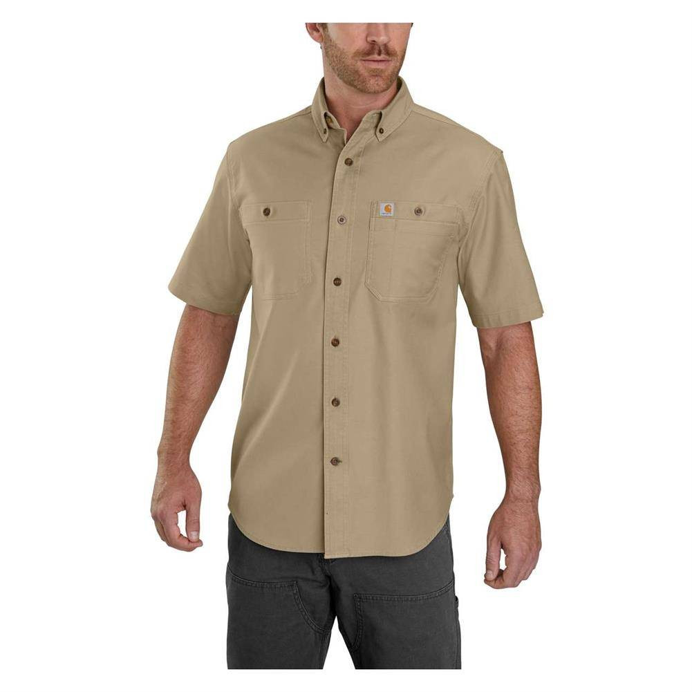 Men's Carhartt Rugged Flex Relaxed Fit Midweight Canvas Work Shirt