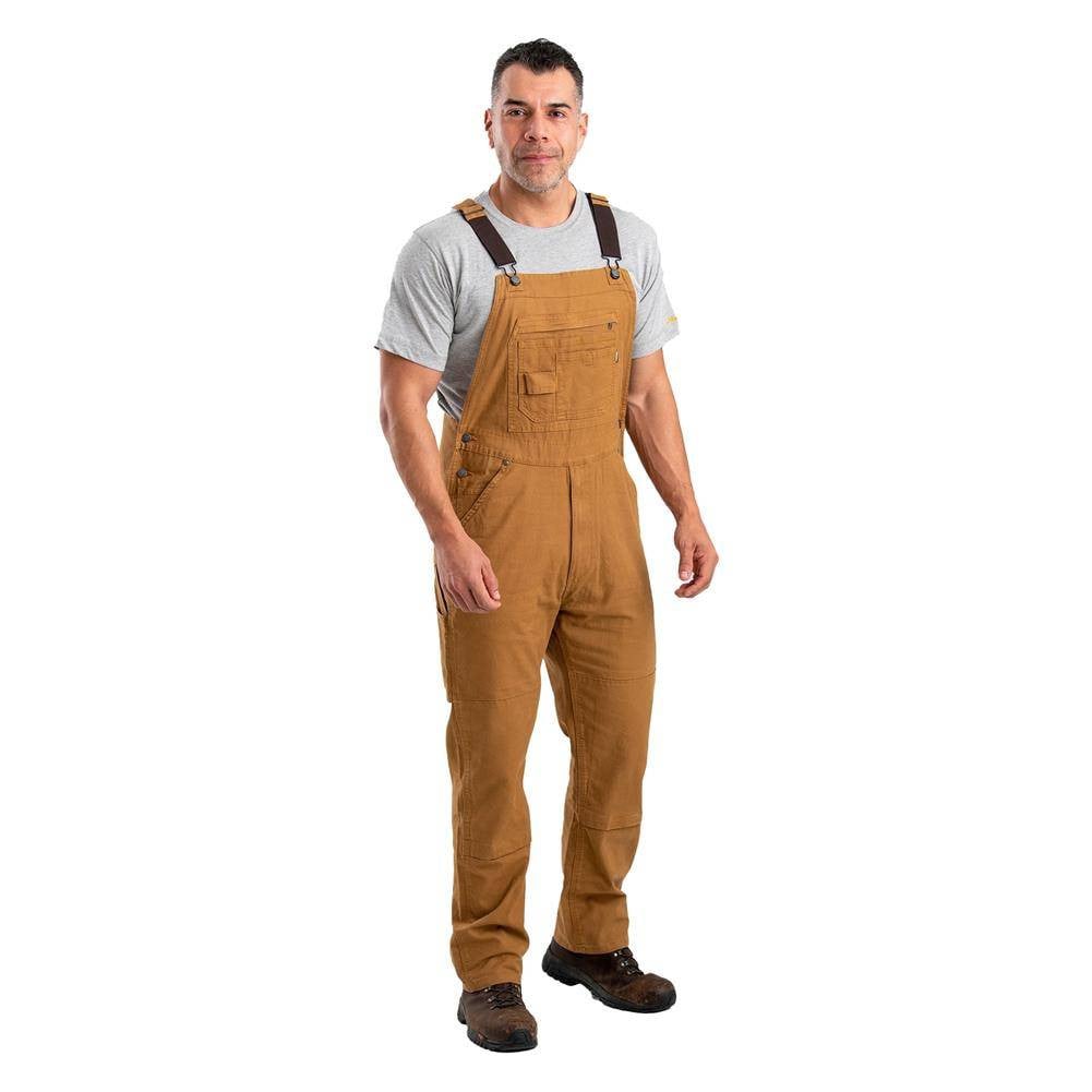 Men's Berne Workwear Highland Flex Unlined Duck Bib Overalls