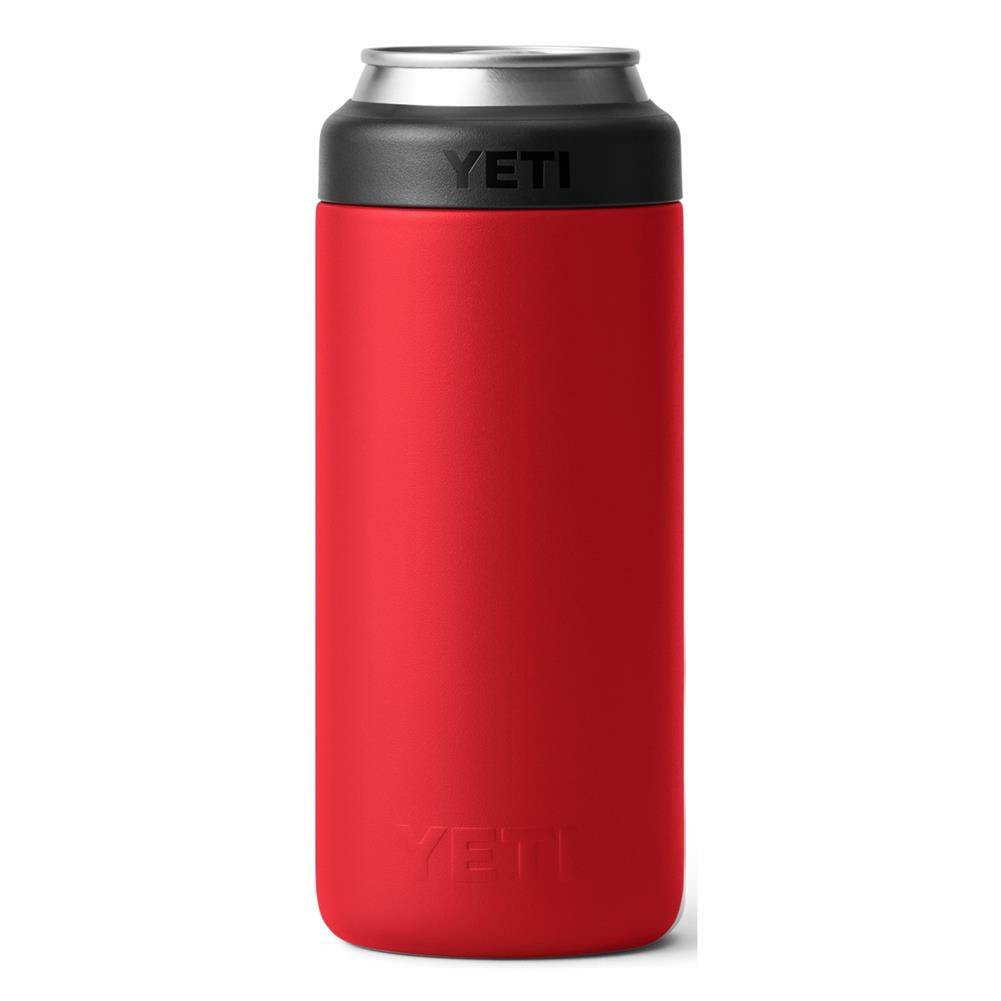 YETI Rambler 12 oz Colster Slim Can Cooler, Red
