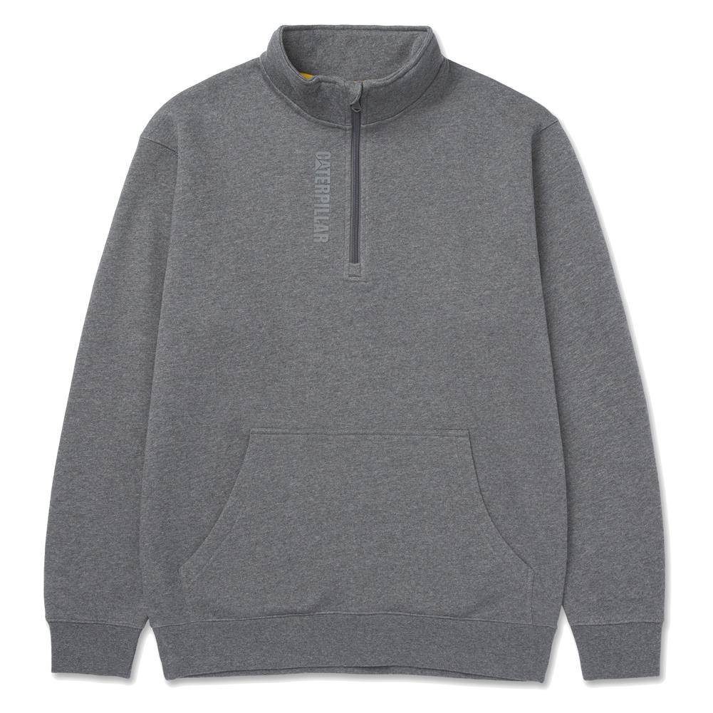 Men's CAT Midweight Quarter Zip Sweatshirt
