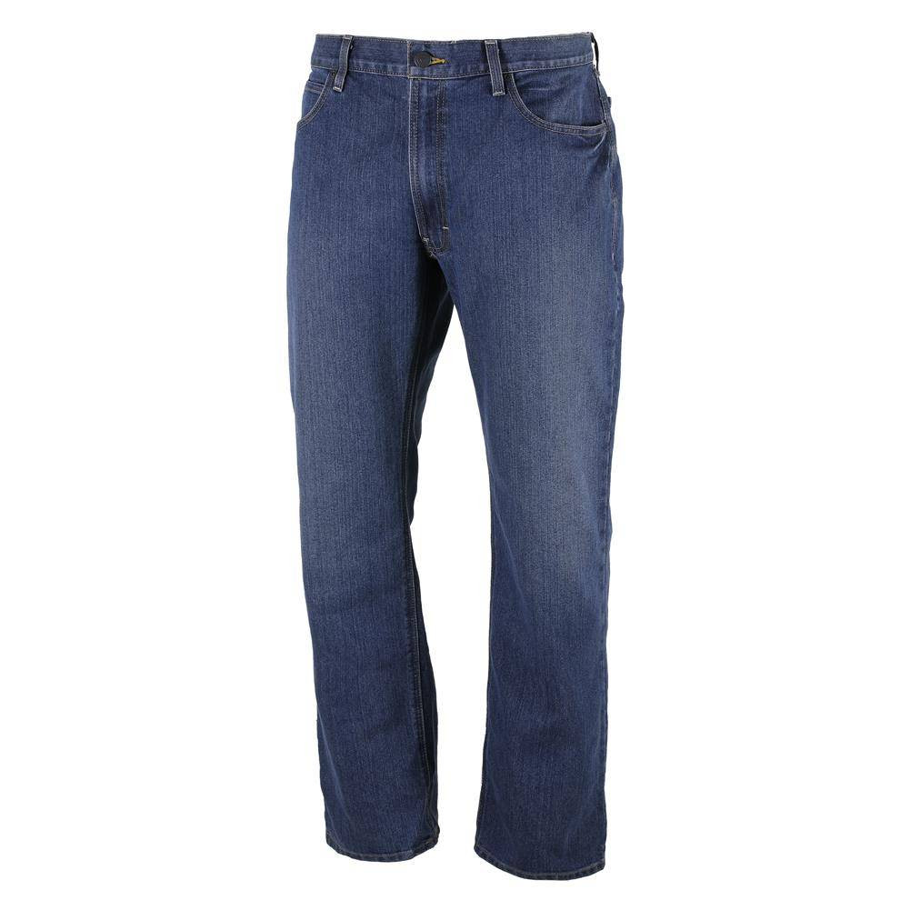 Men's Ariat Rebar M4 Relaxed DuraStretch Basic Boot Cut Jeans