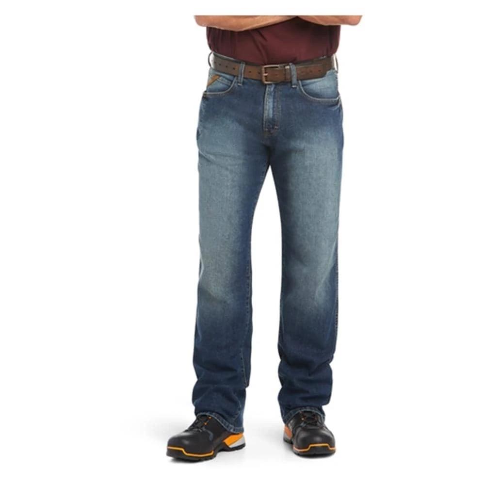 Men's Ariat Rebar M3 Loose DuraStretch Basic Stackable Straight Leg Jeans