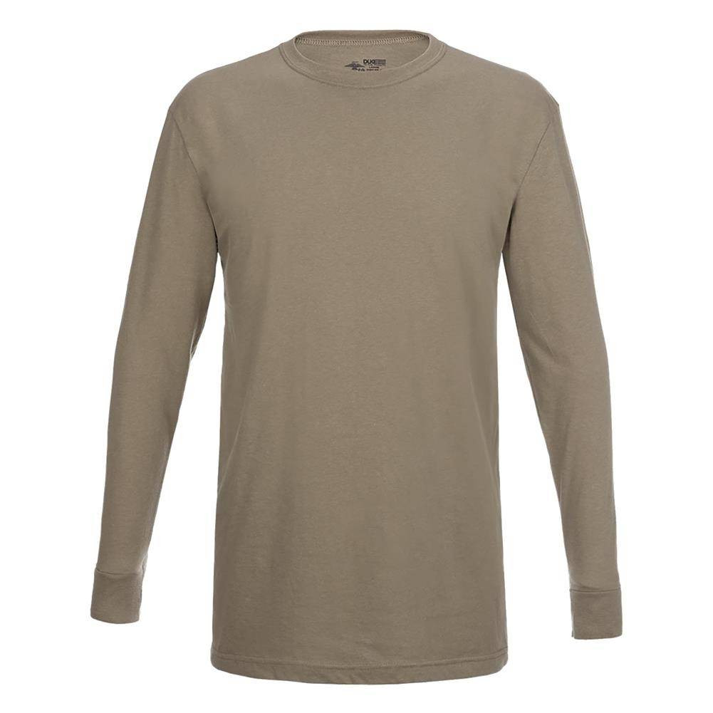 Duke Poly / Cotton Long Sleeve Military T-Shirt