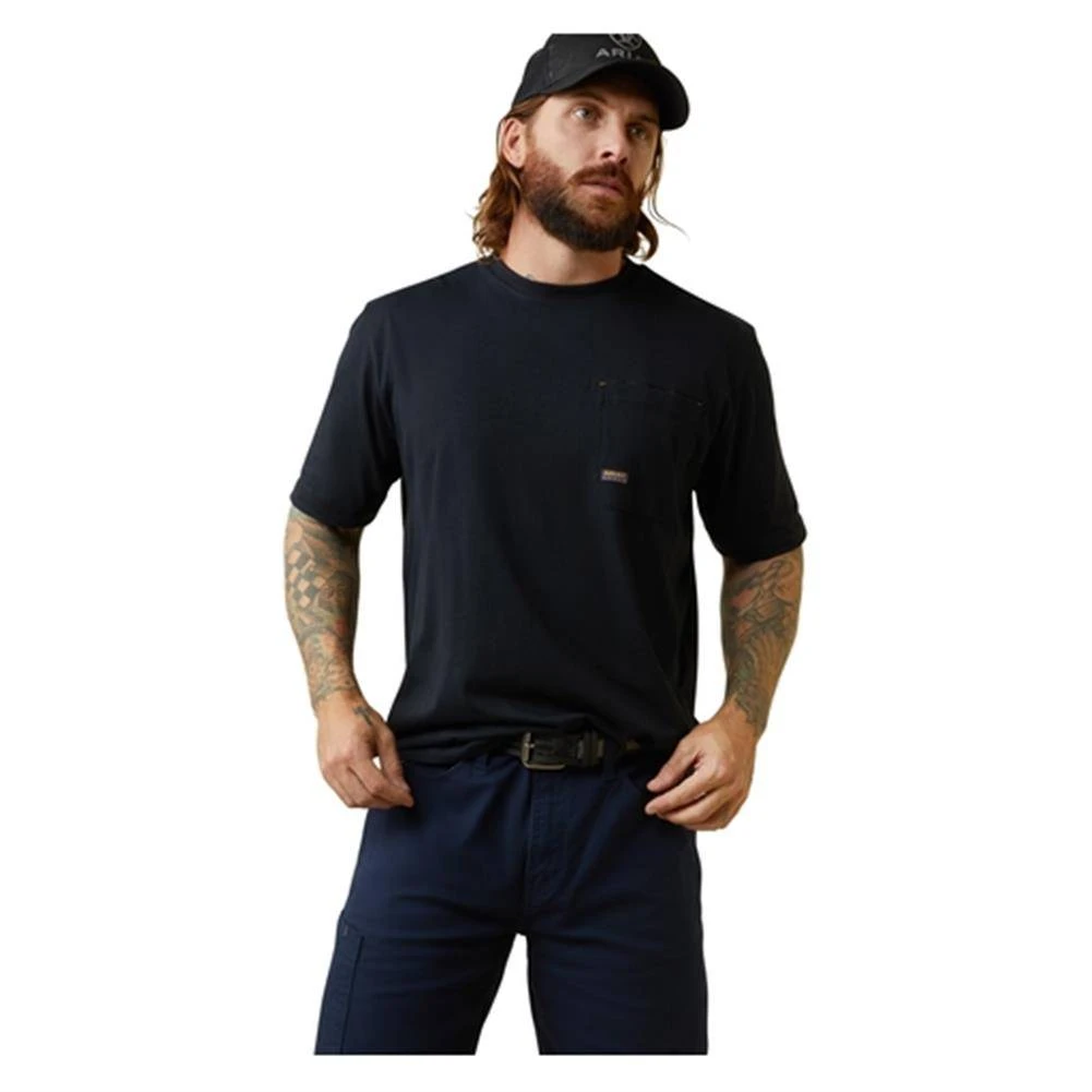 Men's Ariat Rebar Workman Relective Born For This Graphic T-Shirt